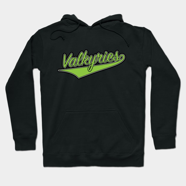 Valkyries Swoosh Hoodie by juggernautjess